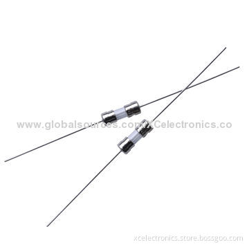 Glass tube fuse, fast acting, 3.6 x 10mm, cULus certified, comply with RoHS and REACH standards